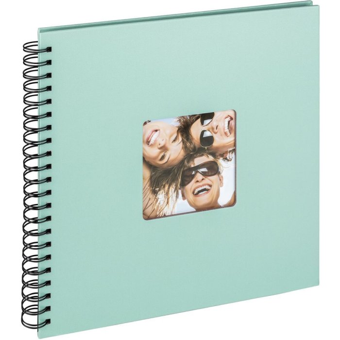 Spirálové album Walther Fun mint green 30x30 cm 50 černých stran