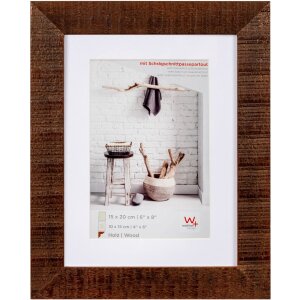 Dřevěný rám Walther Home 15x20 cm ořechově...