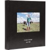 Fotoalbum KOLARA černé s vaší fotografií + textem 30x30 cm 100 černých stran
