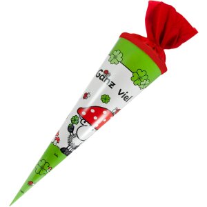 Geschwisterschultüte Ganz viel Glück 35 cm