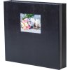 HNFD maxi fotoalbum Lona černé 34,5x33 cm 100 černých stran