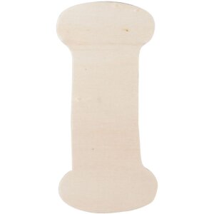 Dřevěné písmeno I 11 cm