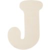 Dřevěné písmeno J 11 cm