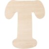 Dřevěné písmeno T 11 cm