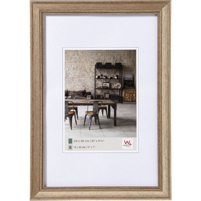 Rám na obraz Walther Lounge steel 20x30 cm