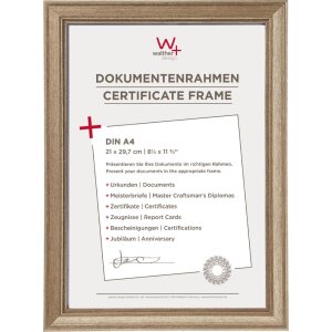 Rám na fotografie Walther Lounge steel 21x29,7 cm...