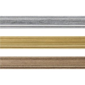 Rám na fotografie Walther Lounge steel 21x29,7 cm Rám na certifikáty DIN A4