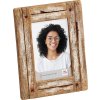 Dřevěný fotorámeček Walther Dupla 10x15 cm bílý-příroda
