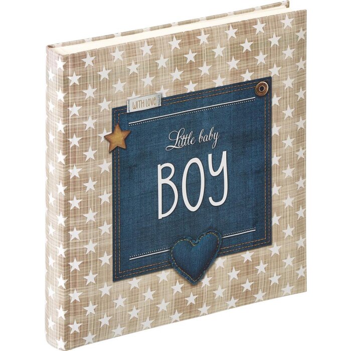 Walther LITTLE BABY BOY fotoalbum modré 28x30 cm 50 bílých stran