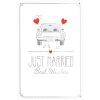 ARTEBENE Pohlednice Just Married Auto