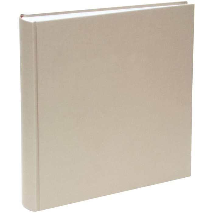 Deknudt maxi fotoalbum lněné béžové 30x33 cm 100 bílých stran