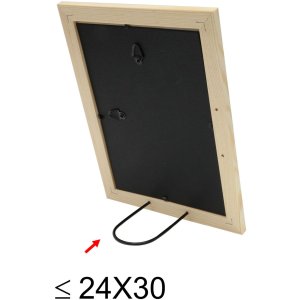 Dřevěný rám S40C Deknudt 40x60 cm přírodní