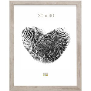 Dřevěný rám S45R bloková lišta 10x15 cm světlý