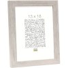 Dřevěný rám S45R bloková lišta 13x13 cm světlý