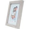 Dřevěný rám S45R bloková lišta 13x13 cm světlý