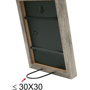 Dřevěný rám S45R bloková lišta 50x70 cm šedobéžový