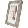 Dřevěný rám S45R bloková lišta 50x70 cm šedobéžový