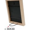 Dřevěný rám S45R bloková lišta 20x30 cm dub