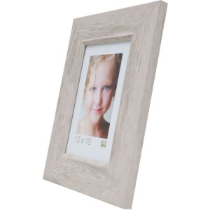 Dřevěný rám S48SH 13x18 cm světlý