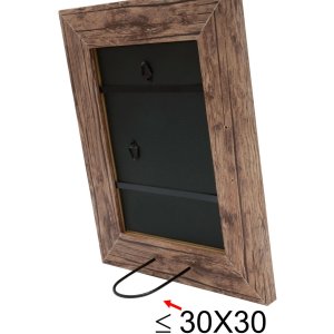 Dřevěný rám S48SH 20x25 cm hnědý