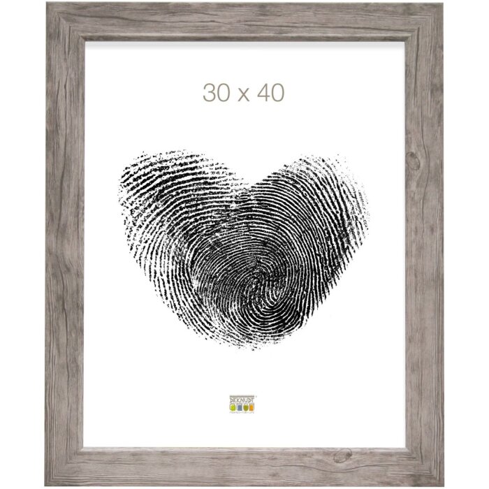 Dřevěný rám S48SH 30x45 cm šedobéžový