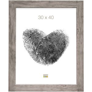 Dřevěný rám S48SH 30x45 cm šedobéžový