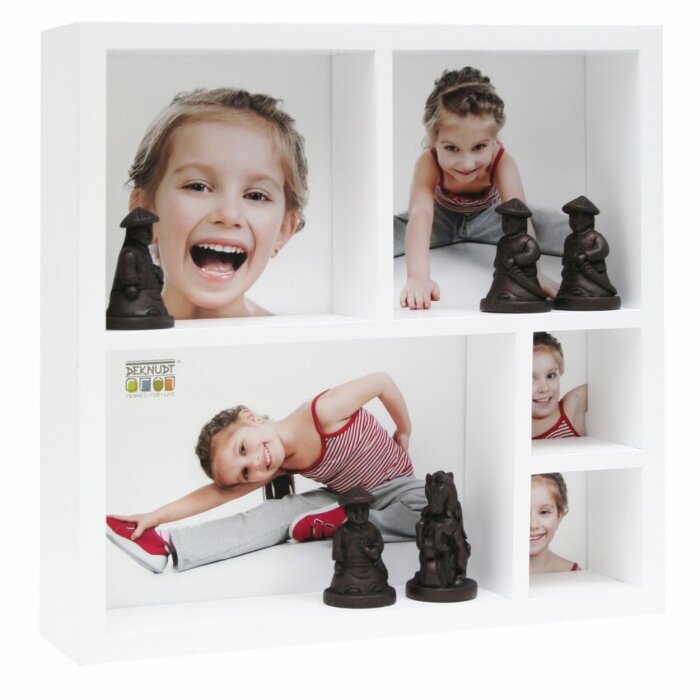 Fotobox bílý 5 fotografií 20x20 cm