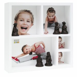 Fotobox bílý 5 fotografií 20x20 cm