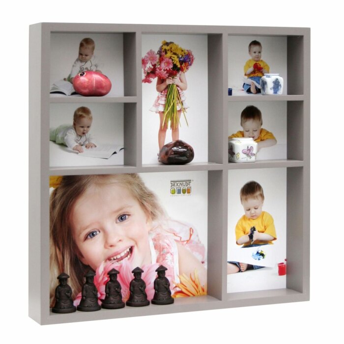 Fotobox taupe 7 fotografií 30x30 cm