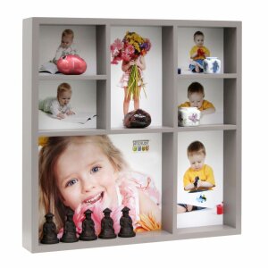 Fotobox taupe 7 fotografií 30x30 cm