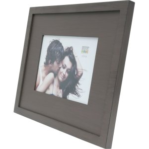 Fotorámeček S67KS dřevěný pasparta 13x18 cm hnědý