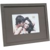 Fotorámeček S67KS dřevěný pasparta 15x20 cm hnědý