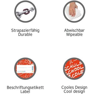 HERMA Heftschoner A5 SCHOOLYDOO grün