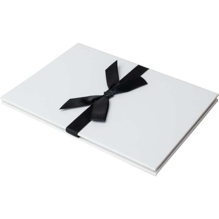 HNFD Leporello Lona bílá Premium na 12 fotografií 10x15 cm s koženkovým obalem