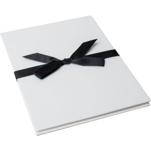 HNFD Leporello Lona bílá Premium na 12 fotografií 10x15 cm s koženkovým obalem