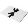 HNFD Leporello Lona bílá Premium na 12 fotografií 10x15 cm s koženkovým obalem