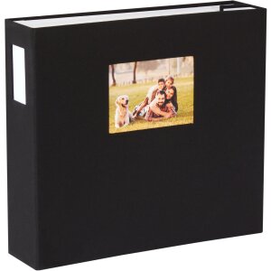 HNFD XL fotoalbum LONA černé 37,5x34 cm 168...