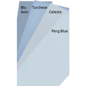 HNFD Passepartout na míru - Perg Blue (světle modrá)