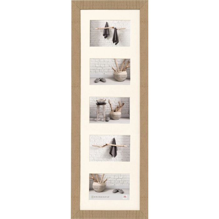 Walther galerijní rám Home 5 fotografií 10x15 cm béžovo-hnědý