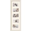 Walther dřevěný rám galerie Home krémově bílý 5 fotografií 10x15 cm