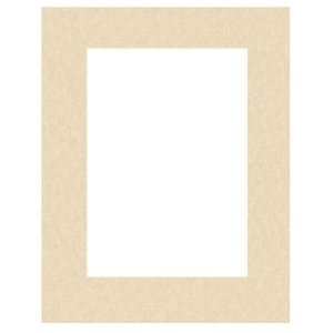 Passepartout 15x21 cm - 10x15 cm Perg Avorio Antico