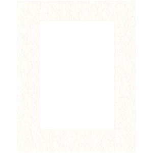 HNFD Passepartout 18x24 cm - 11x17 cm Bianco