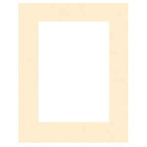 Passepartout 20x20 cm - 10x10 cm Vaniglia