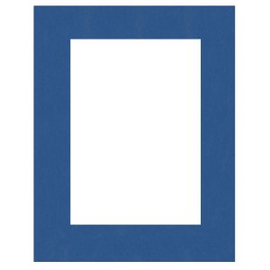 Passepartout 20x20 cm - 10x10 cm Bluette