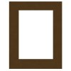 Passepartout 20x20 cm - 10x10 cm Caffé