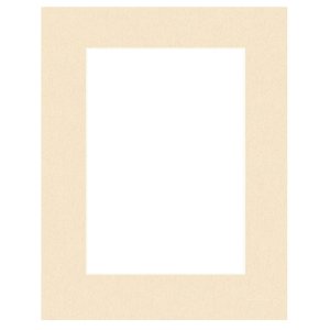 Passepartout 20x20 cm - 10x10 cm Avorio di Castiglia