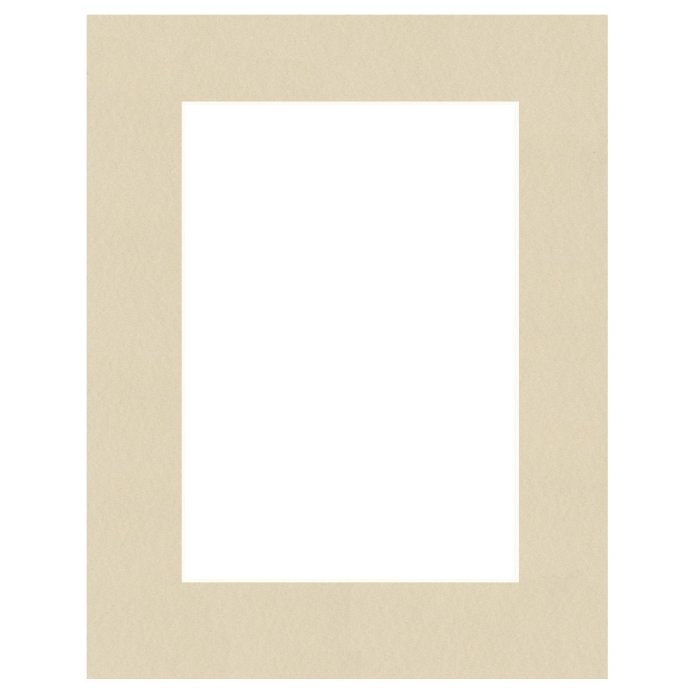 Passepartout 21x29,7 cm - 13x18 cm Panna