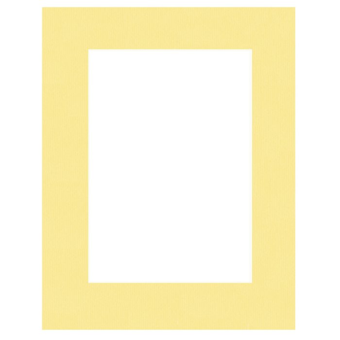 Passepartout 30x40 cm - 18x24 cm Giallo