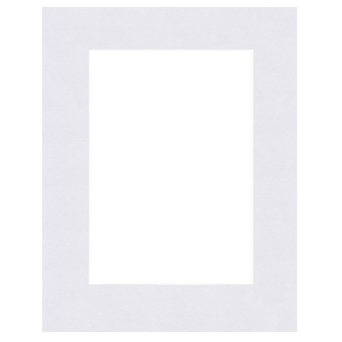 Passepartout 40x40 cm - 30x30 cm Bianco Artico