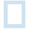 Passepartout 50x50 cm - 35x35 cm Perg Blue
